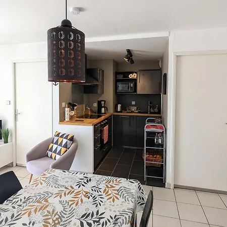 Centre : T2 Avec Loggia, Parking Securise Et Proche - Fr-1-420-61 Apartman Arcachon